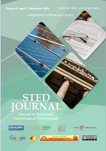 STED Journal - JOURNAL OF SOCIAL AND TECHNOLOGICAL DEVELOPMENT