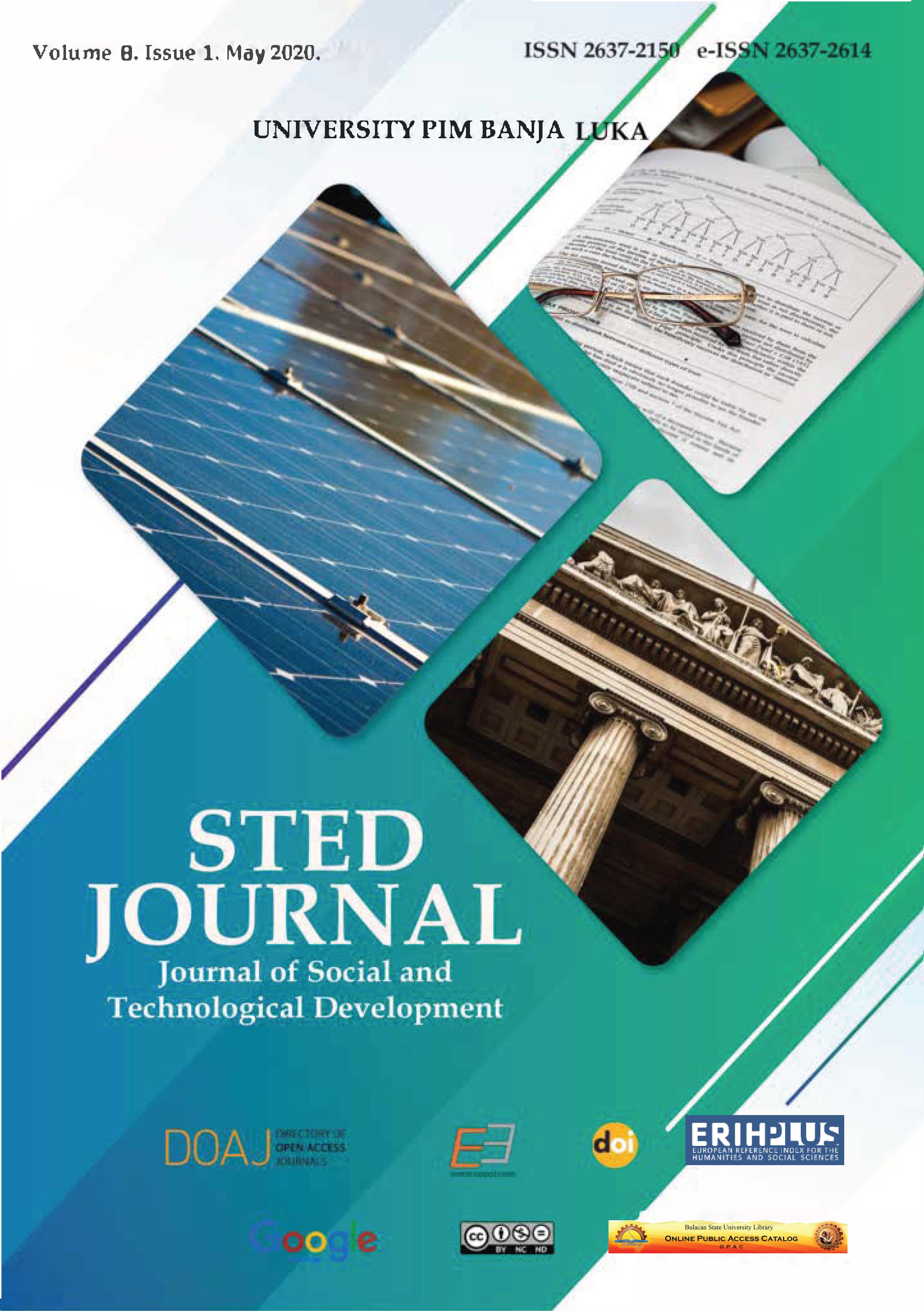 STED Journal Volume 8. Issue 1.